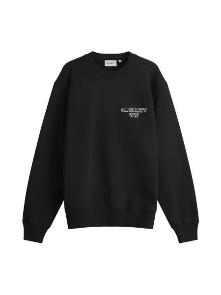 Carhartt WIP bluza Alumni gładka czarny