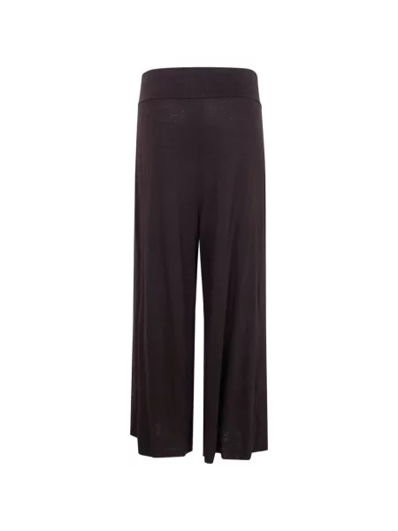 Pantaloni Labo Art plisate maro