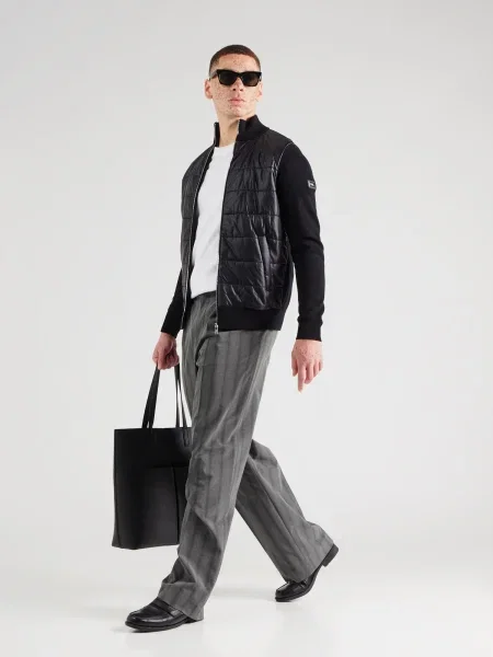 Karl Lagerfeld Geacă tricotată negru