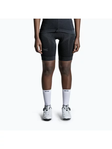 Ciclism pantaloni scurți pentru ciclism X-bionic negru