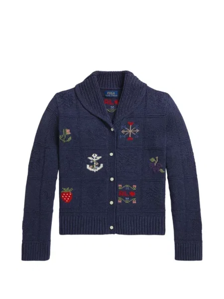 Kardigan dziecięcy Polo Ralph Lauren niebieski