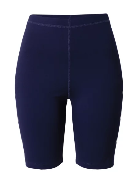 Tommy Jeans Legíny námornícka modrá / červená / strieborná biela