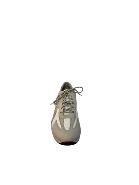 Sneakersy Durea skórzane beżowe