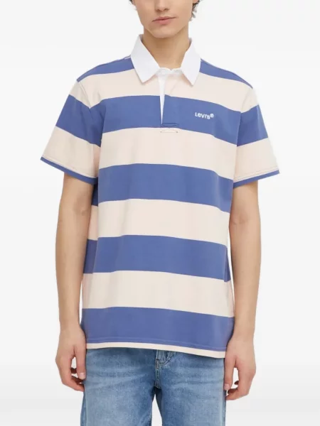 Pulover Levi's® cu autograf cu cordon cu 5 buzunare alb