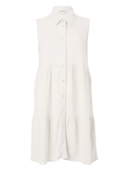 ONLY Rochie tip bluză ONLSIESTA deschis gri