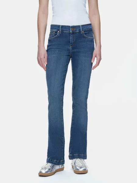 Джинси кльош LTB Jeans бавовна/поліестер/еластан синій