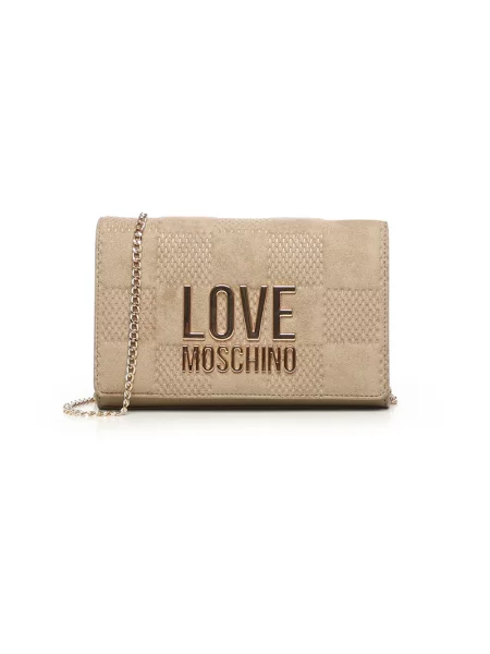 Torebka LOVE MOSCHINO beżowa