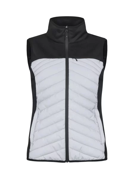 Clique Utah Vest – Lekko pikowana kamizelka odblaskowa – Reflective szara