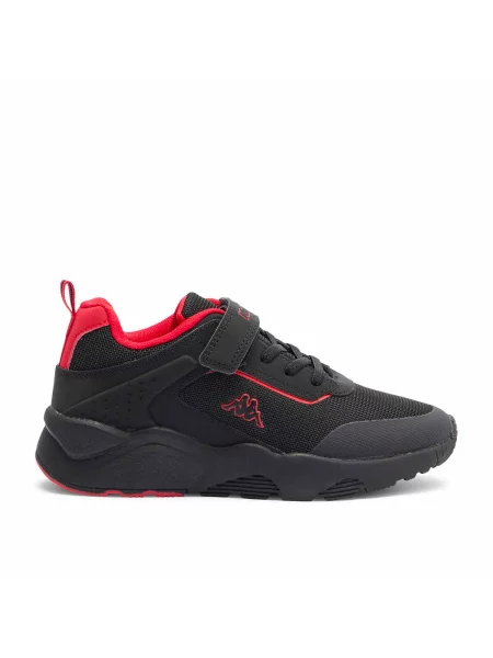 Buty sportowe chłopięce Kappa Safir 2 czarno-czerwone czarne