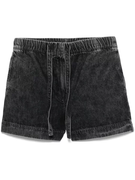 Szorty jeansowe Christian Wijnants czarne