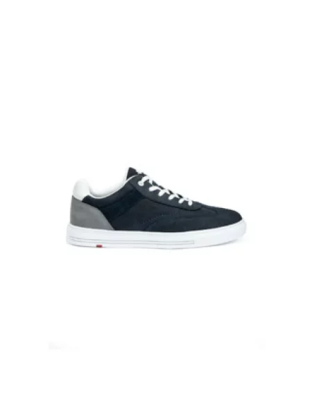 Sneakersy Lloyd skórzane niebieskie