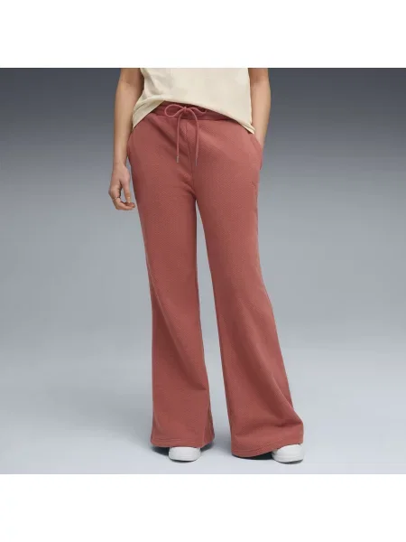 PUMA spodnie zimowe HER z wysokim stanem Exotic XXS czerwony