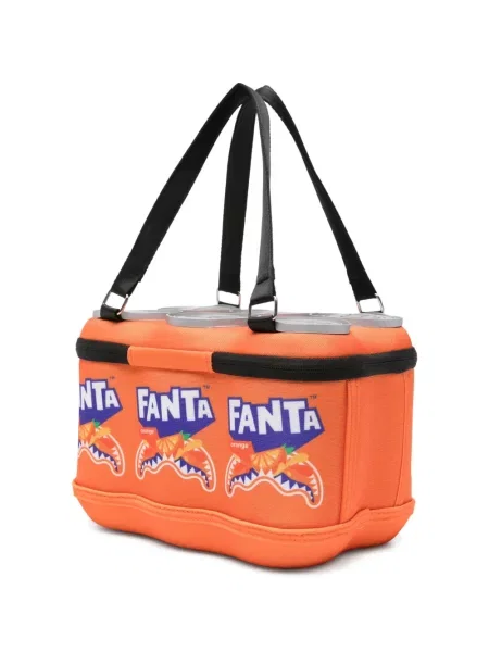 Táska Sprayground nyomtatás narancsszínű