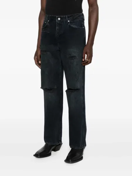 Blugi Represent zdrențuiți negru