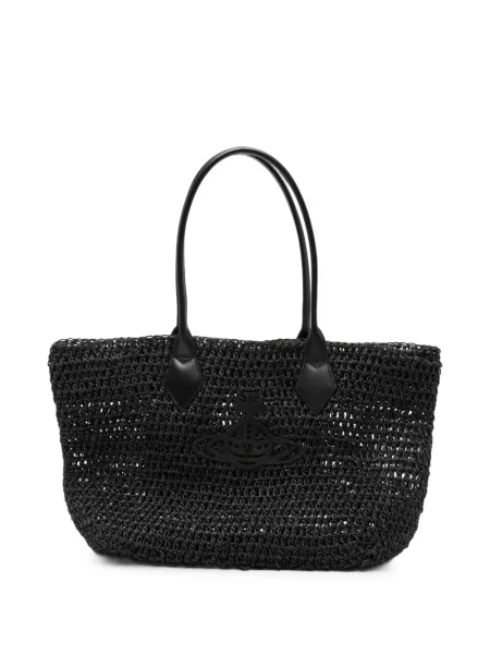 Shopper táska Vivienne Westwood fekete