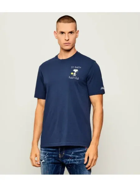 ST.Barth Póló ARNOTT SAINT BARTH X PEANUTS kék