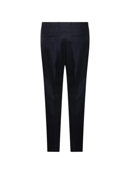 Pantaloni Lardini de lână albastru