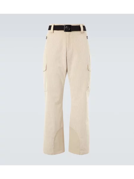 Pantaloni de trening Bogner tricotate alb
