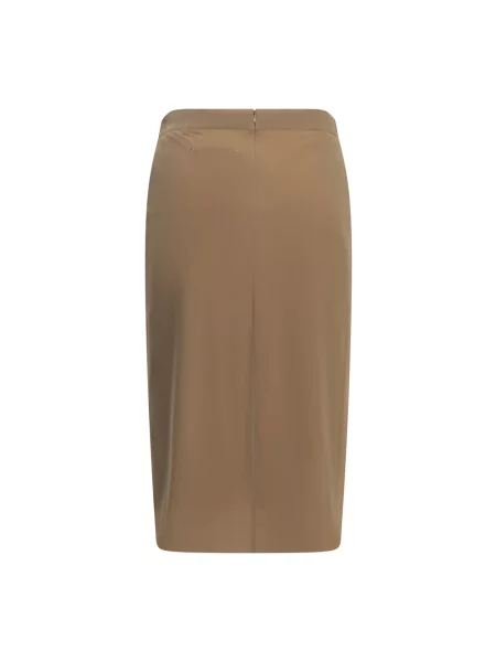 Spódnica midi Maison Margiela beżowa
