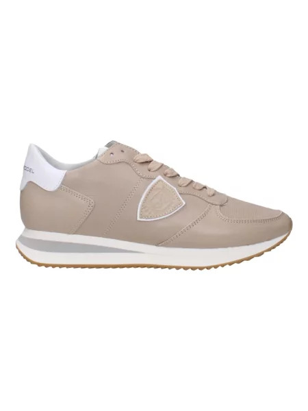 Buty do biegania Philippe Model skórzane do biegania beżowe