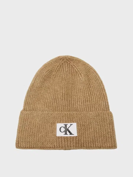 Шапка Calvin Klein Jeans бежева