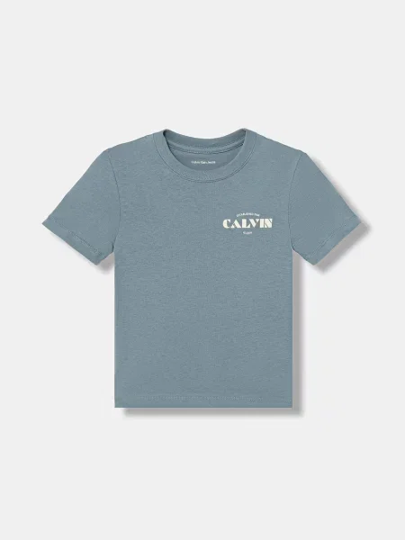 Calvin Klein Jeans tričko detské modrá