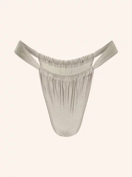 Bilali The Label Bikinové Kalhotky Brazilky Kira khaki