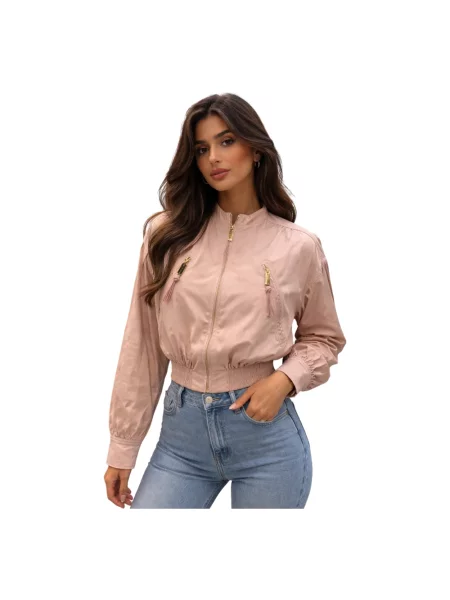 Kurtka Elisabetta Franchi różowa