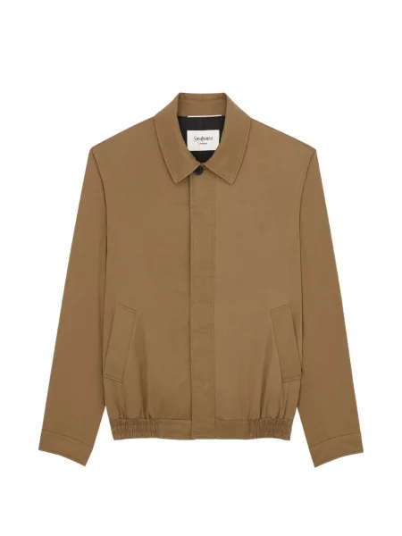 Geacă Saint Laurent maro