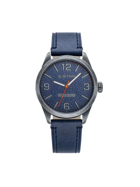 G-STAR Analogové hodinky Watch Originals Antique' modrá