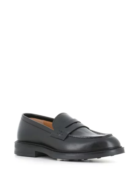 Pantofi loafer Henderson Baracco din piele negru
