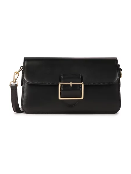 Torebka bagietka Kazar czarna