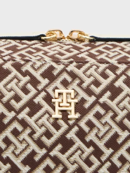 Жаккардовая сумка Tommy Hilfiger с принтом