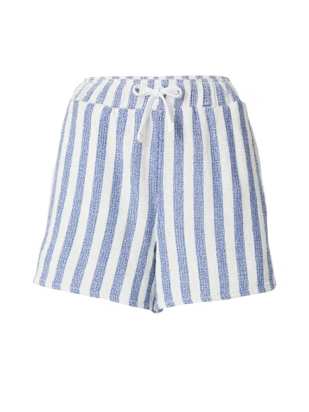 TOPSHOP Nadrág kék / fehér