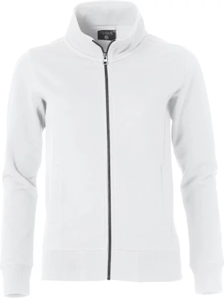 Clique Classic Cardigan – Bluza kardigan z na biały