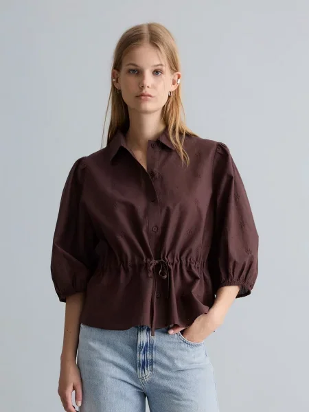 Блуза Marc O'Polo denim фіолетовий