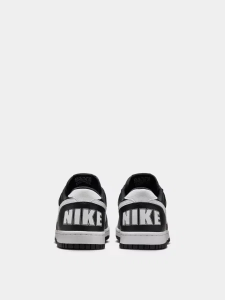 Кожаные кроссовки Nike черные