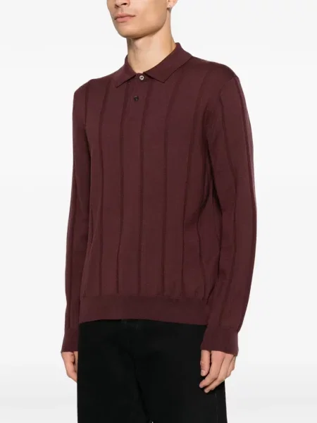 Tricou polo Canali roșu