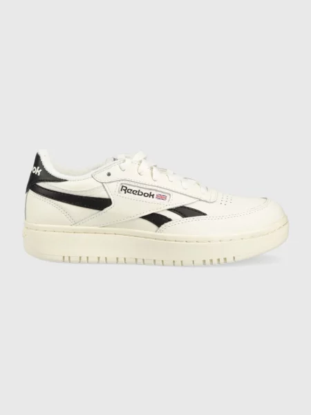 Reebok Classic sneakers din piele CLUB C alb negru
