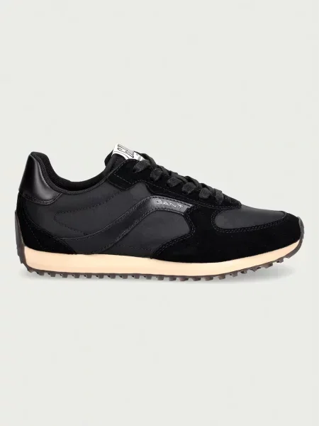 Gant Sneakers Beja | piele | piele întoarsă negru