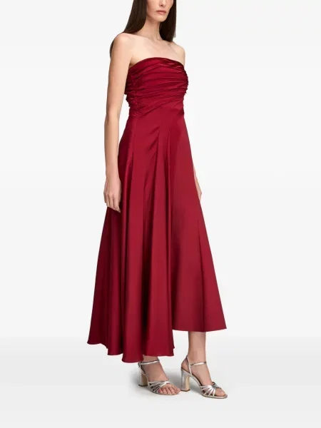 Rochie Cinq A Sept asimetrică roșu