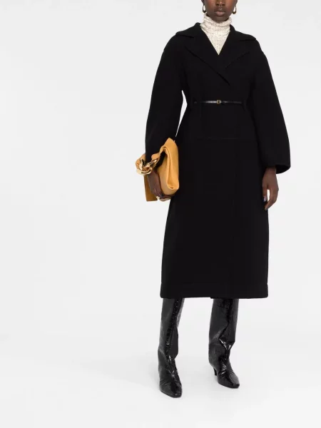 Płaszcz Jil Sander wełniany czarny
