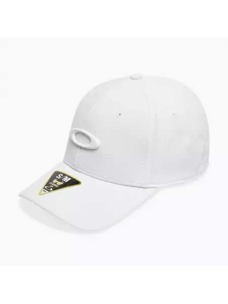 Czapka z daszkiem Oakley Tincan white biała