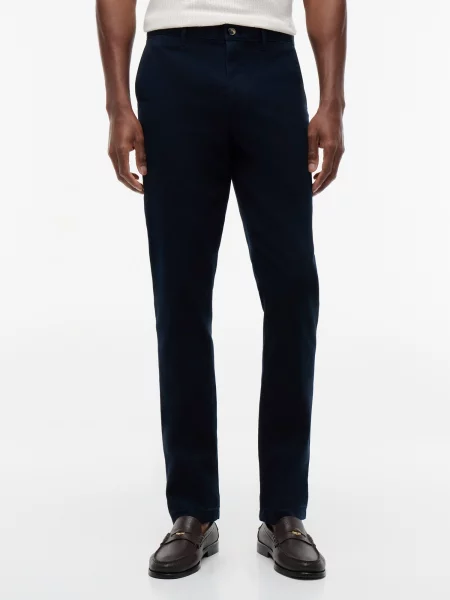 TOMMY HILFIGER Pantaloni eleganți DENTON bleumarin
