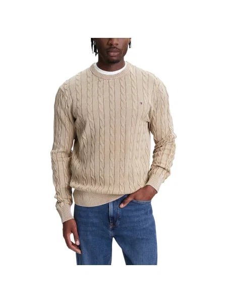 Sveter Tommy Hilfiger zelená