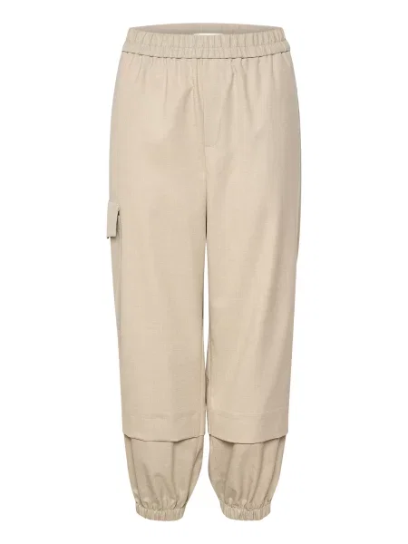 InWear Pantaloni cu Wai deschis bej