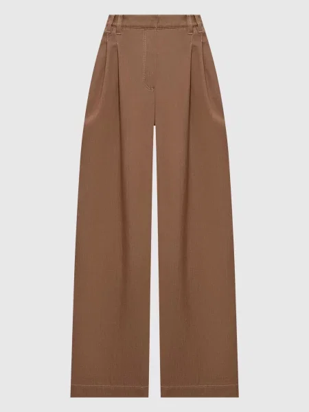 Брюки Brunello Cucinelli коричневые
