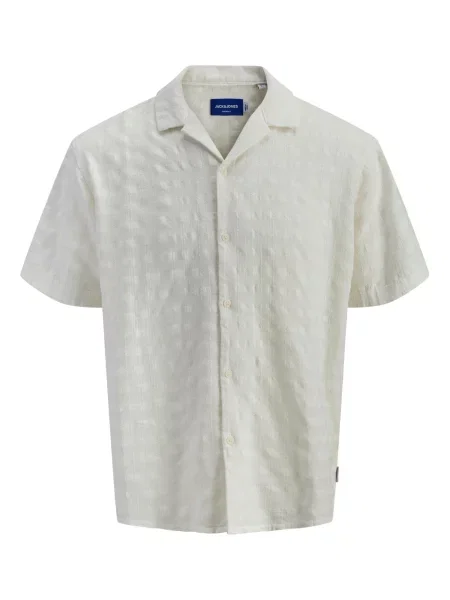 JACK & JONES Cămașă JORDia murdar alb