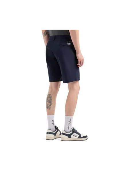 Pantaloni Emporio Armani Ea7 albastru