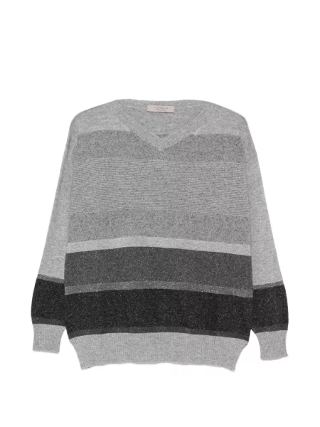 Pulover D.exterior gri